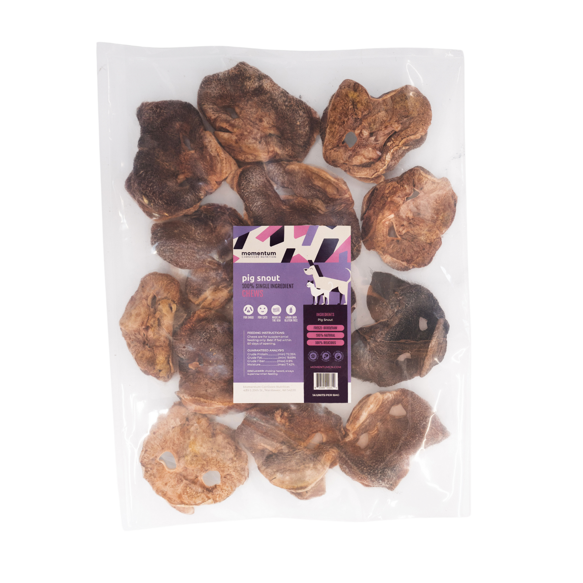 Pig Snout Chew - 14 Chews – MomentumCN
