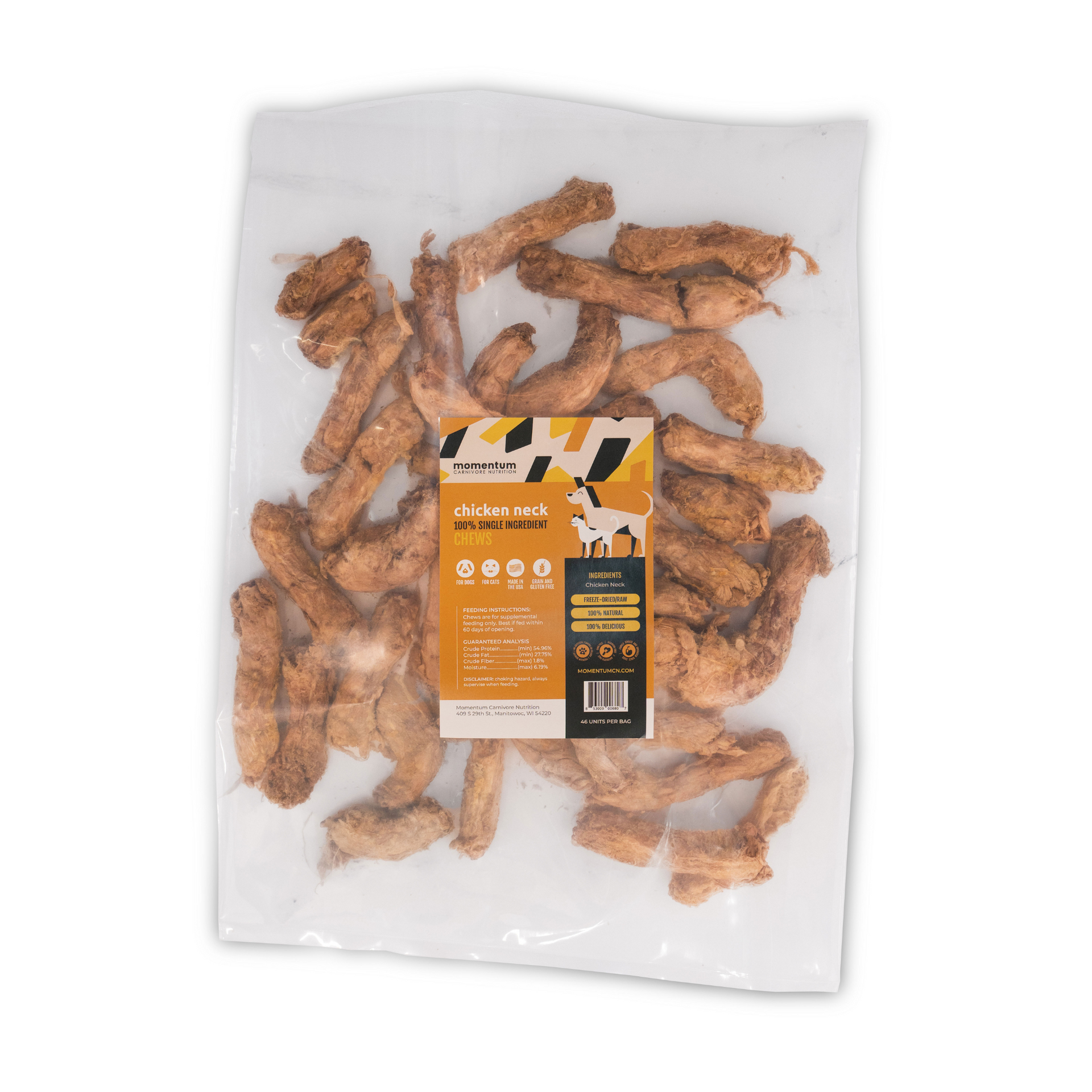 Chicken Neck Chew - 46 Chews – MomentumCN
