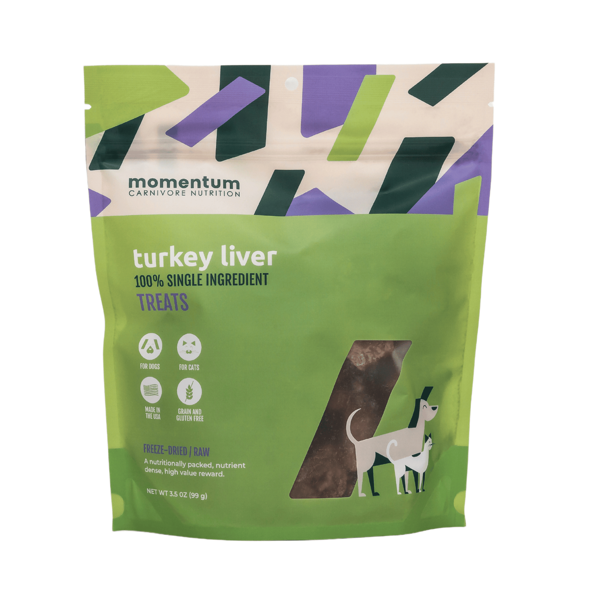 Freeze Dried Turkey Liver Dog Treats MomentumCN