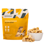 Momentum freeze-dried chicken breast treats for dogs and cats single ingredient high protein