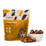 Momentum freeze-dried chicken heart treats for dogs and cats single ingredient high protein taurine