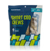 Momentum short cod chews single ingredient wild-caught cod dog chew air-dried