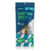 Momentum short cod twists single ingredient wild-caught cod twisted dog chew air-dried