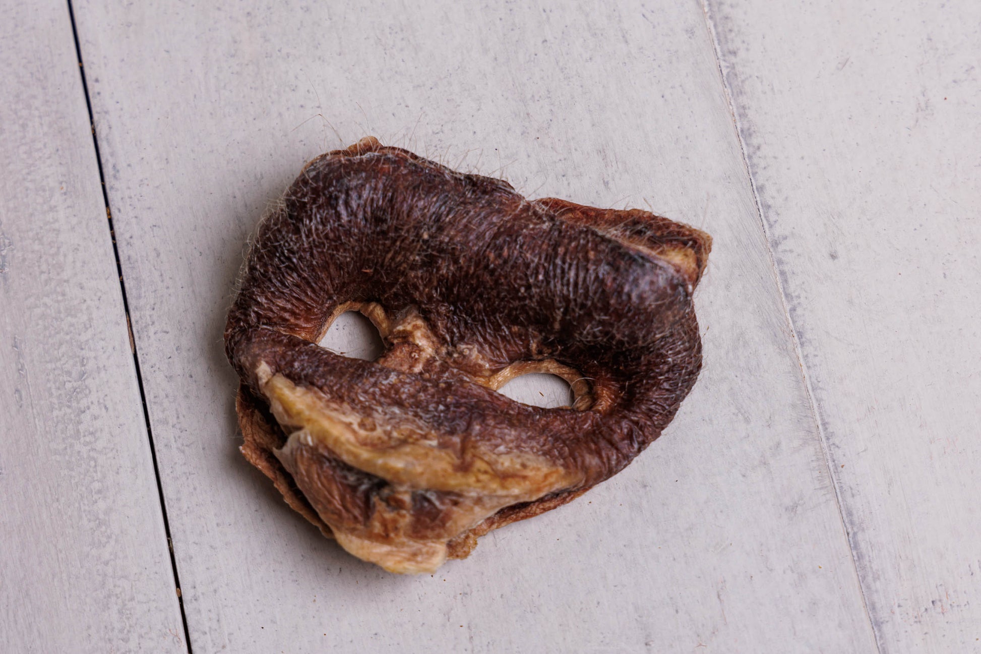 Single ingredient freeze-dried pig snout dog chews bulk bag dense cartilage joint support collagen