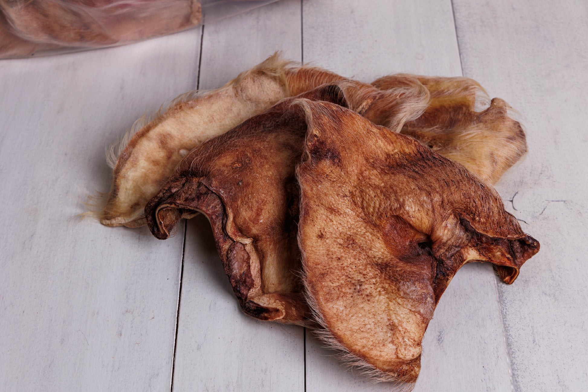 Momentum freeze-dried hairy pig ear chew single ingredient natural digestive fiber dogs