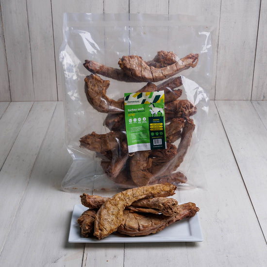 Momentum Carnivore Nutrition freeze-dried turkey neck bulk chews 12 ct single ingredient