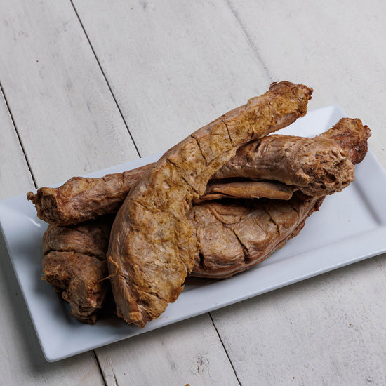 Momentum freeze-dried turkey neck chew single ingredient dogs cats joint support collagen