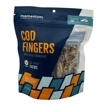 Air-Dried Single-Ingredient Cod Fingers Dog Chews