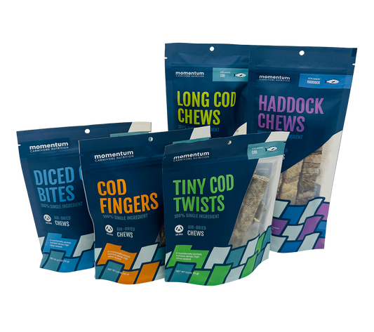 Air-Dried Wild-Caught Haddock Dog Chews