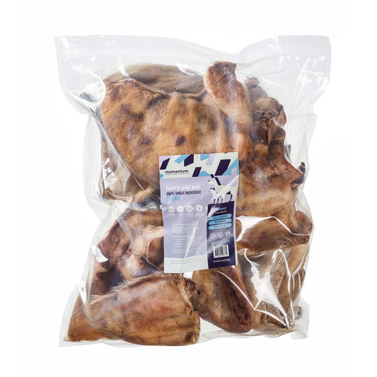 Freeze-Dried Hairy Pig Ear Dog Chews | Single Ingredient, Natural Fiber