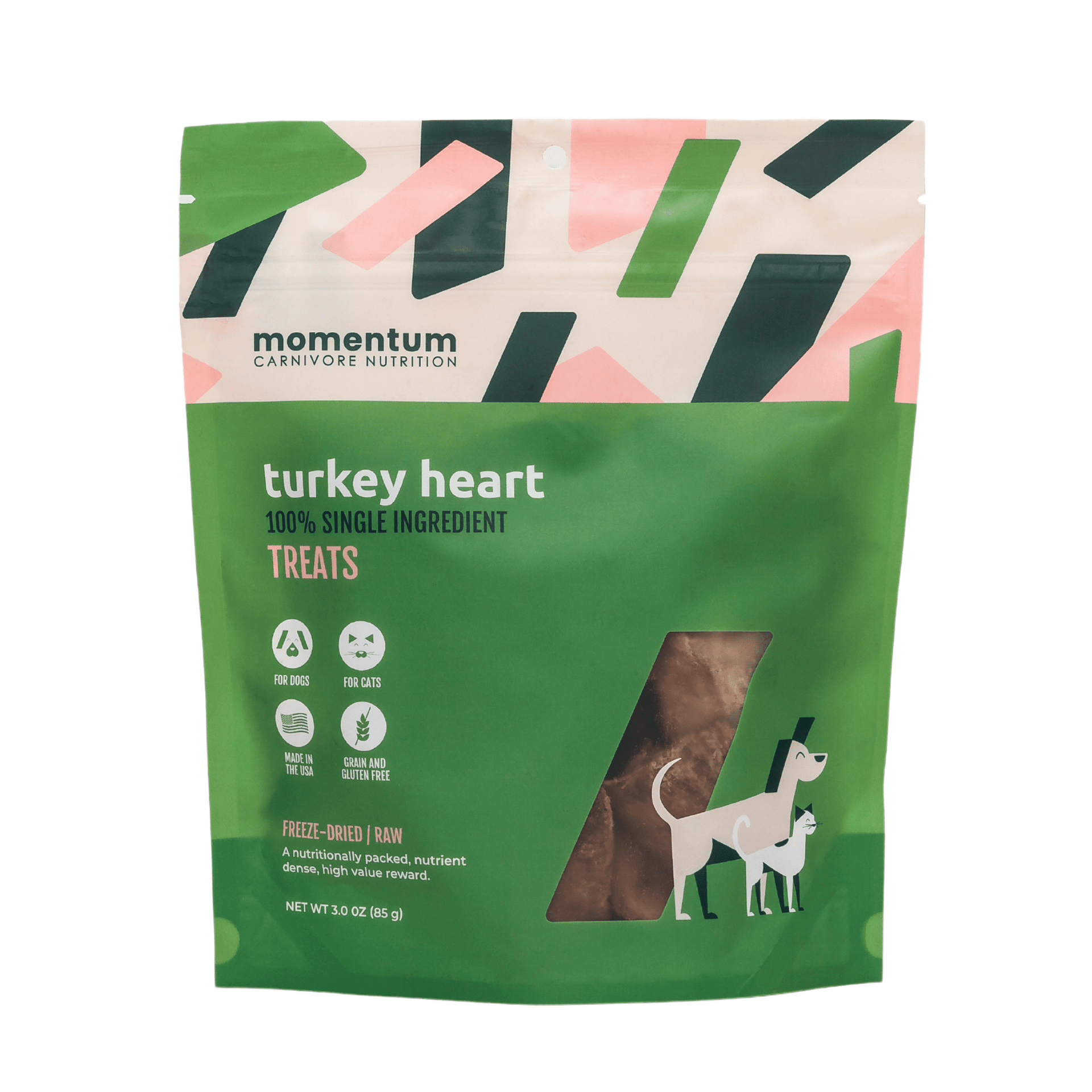 Freeze Dried Turkey Heart Dog Treats MomentumCN